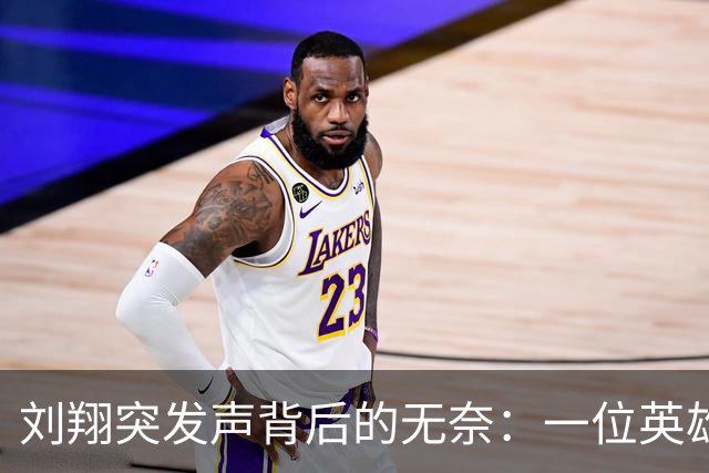 刘翔突发声背后的无奈：一位英雄只求体面收尾