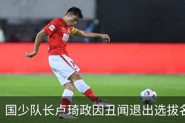 国少队长卢琦政因丑闻退出选拔名单