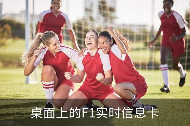 桌面上的F1实时信息卡