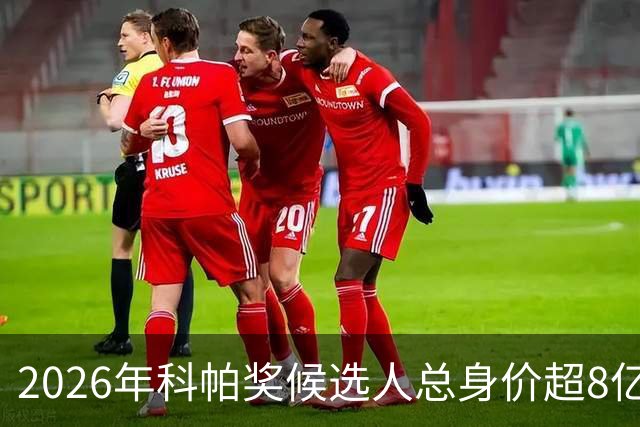 2026年科帕奖候选人总身价超8亿欧元
